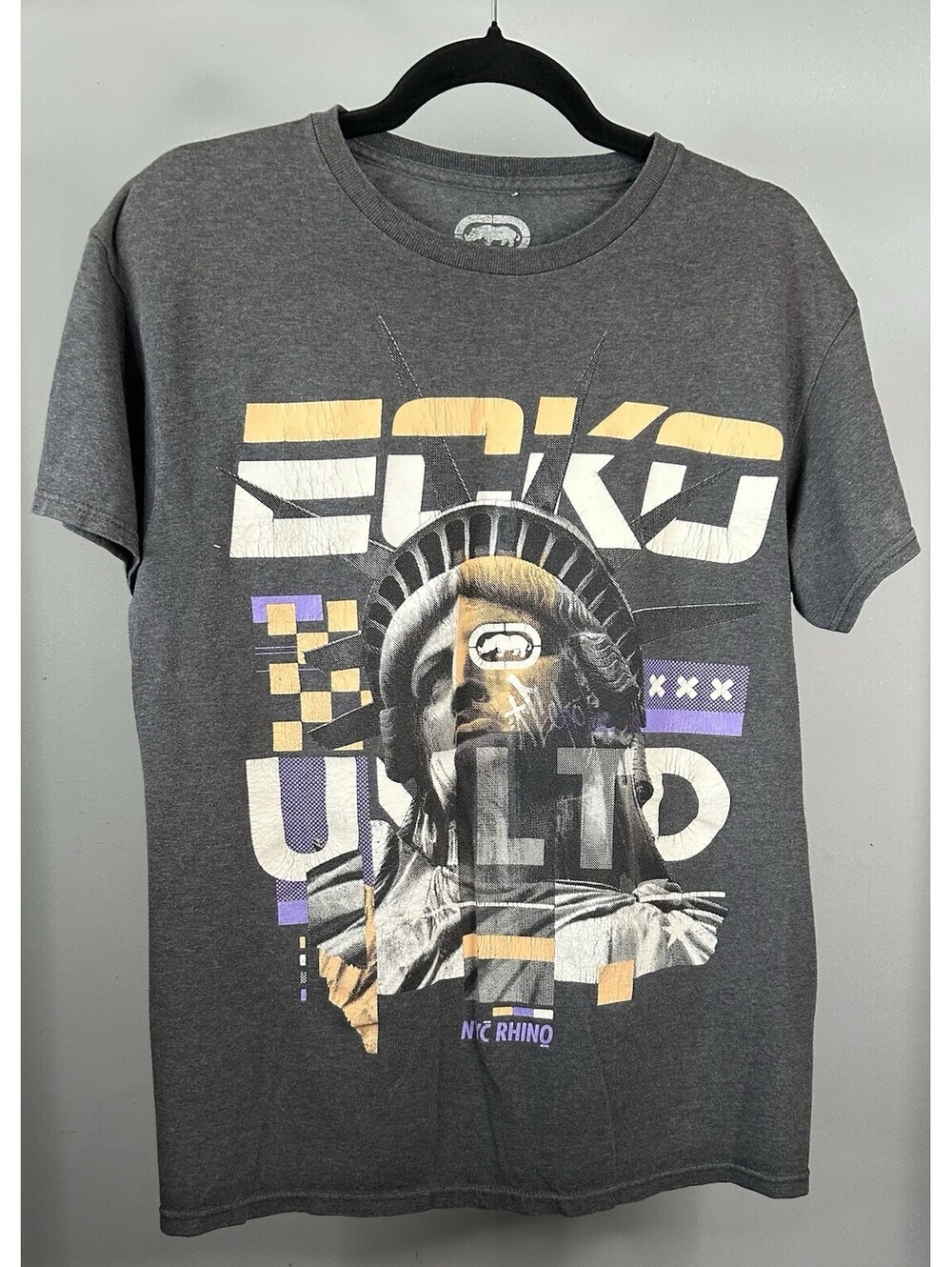 Ecko Unltd NYC Rhino T-Shirt Men’s Size Medium